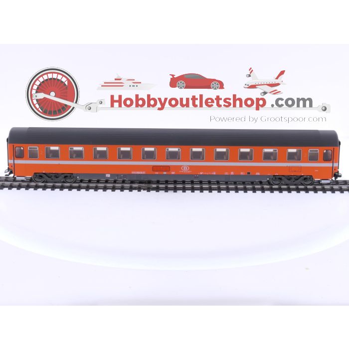 Schaal H0 Märklin 43521 personenrijtuig BI6 2e kl. van de SNCB/NMBS #5911 - sku: 20240822101845 - Gebruikt - Zo goed als nieuw - Afbeelding 4