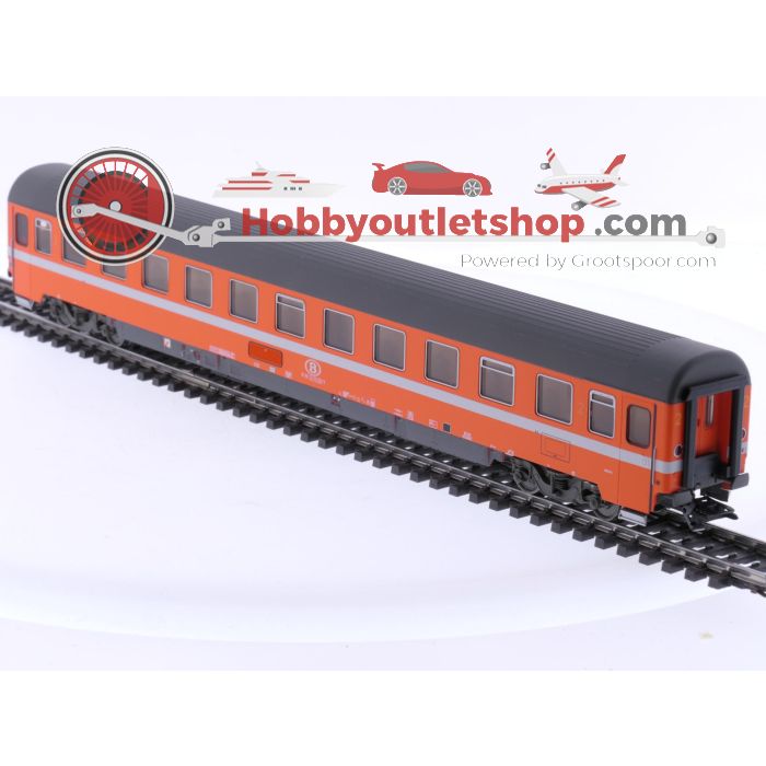 Schaal H0 Märklin 43521 personenrijtuig BI6 2e kl. van de SNCB/NMBS #5911 - sku: 20240822101845 - Gebruikt - Zo goed als nieuw - Afbeelding 5