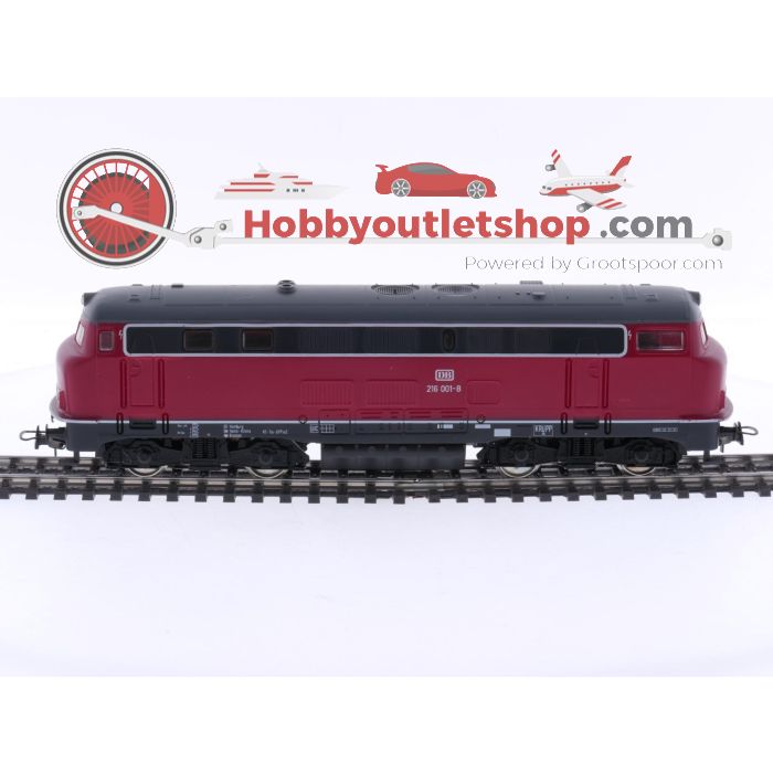 Schaal H0 Mehano 3932 diesel locomotief BR 216 van de DB #5916