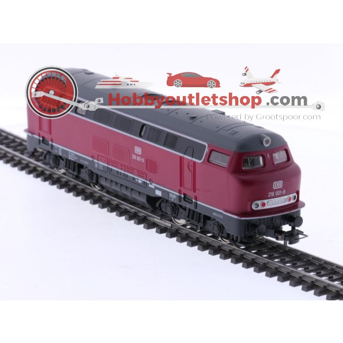 Schaal H0 Mehano 3932 diesel locomotief BR 216 van de DB #5916