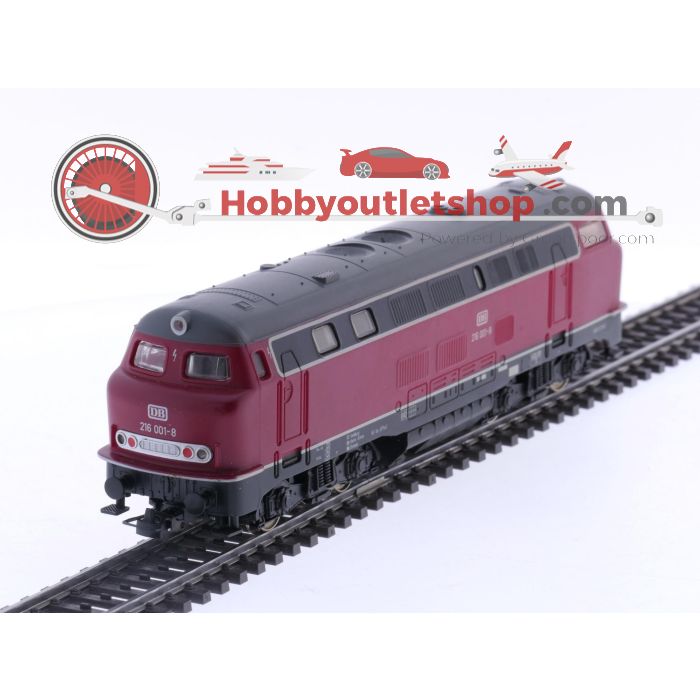Schaal H0 Mehano 3932 diesel locomotief BR 216 van de DB #5916
