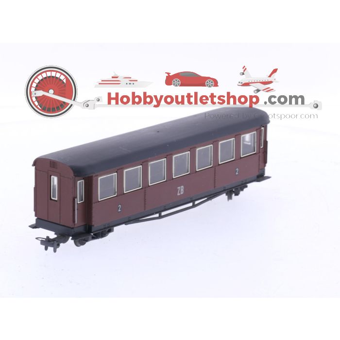 Schaal H0e Liliput 714 & 715 set van 3 personenrijtuigen 2 x Bi/s 22 & 1 x 4-assige van de Zillertalbahn OBB #5933