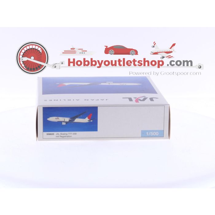 Schaal 1:500 Herpa 506625 JAL - Japan Airlines - Boeing 777-200 Reg.Nr. JA8984 #6164 - sku: 20240906042120 - Gebruikt - Nieuwstaat - Afbeelding 4