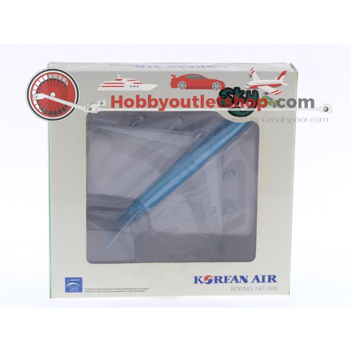 Schaal 1:500 Sky 500 0661KA Korean Air - Boeing 747-400  