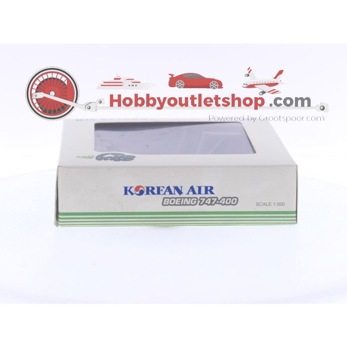 Schaal 1:500 Sky 500 0661KA Korean Air - Boeing 747-400  