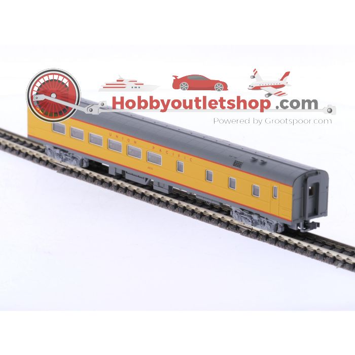 Schaal N Kato #106-1002 set van 4 gladde personenwagens van de UP #5944 - sku: 20240910122107 - Gebraucht - Wie Neu - Bild 20