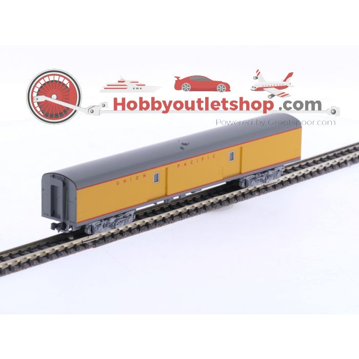 Schaal N Kato #106-024 set van 4 gladde personenwagens van de UP #5945