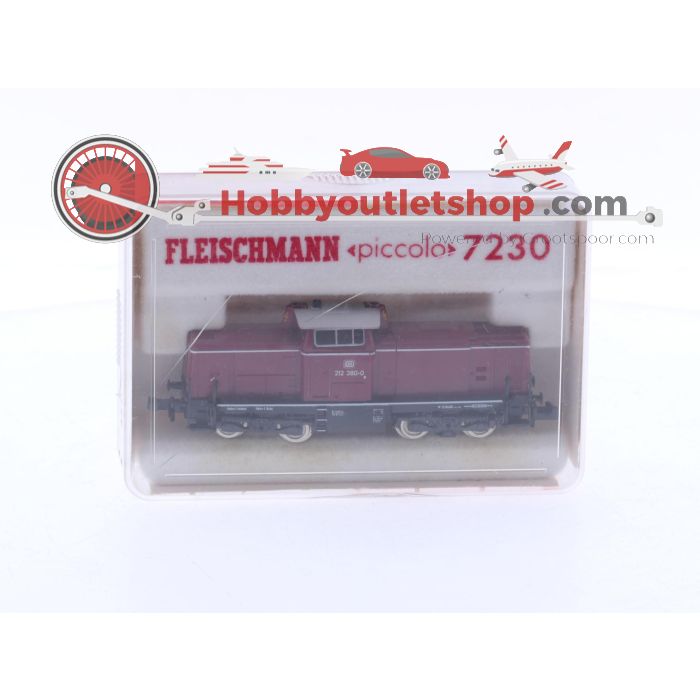 Schaal N Fleischmann 7230 diesel locomotief BR212 van de DB #5946