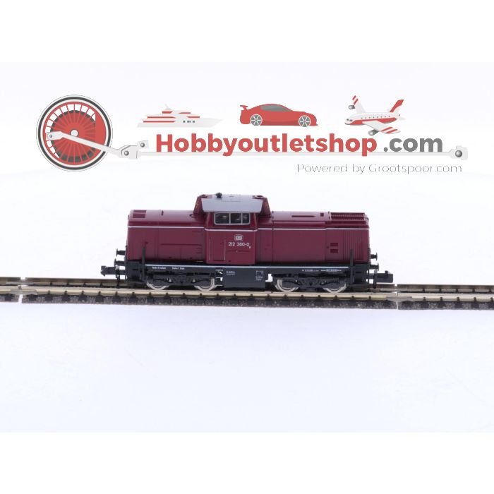 Schaal N Fleischmann 7230 diesel locomotief BR212 van de DB #5946