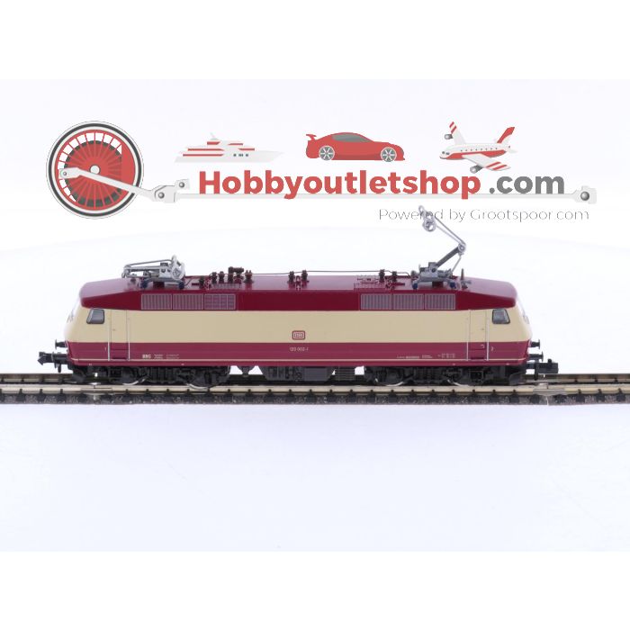 Schaal N Fleischmann 7350 elektrische locomotief BR120 van de DB #5948