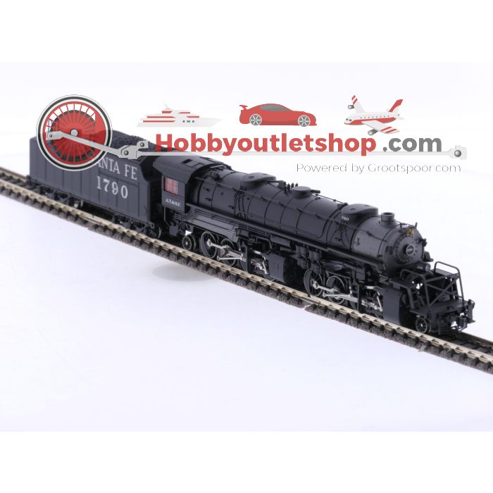 Schaal N Heritage steam collection 7527 stoomlocomotief met losse tender 2-8-8-2 van de A.T&S.F. #5953