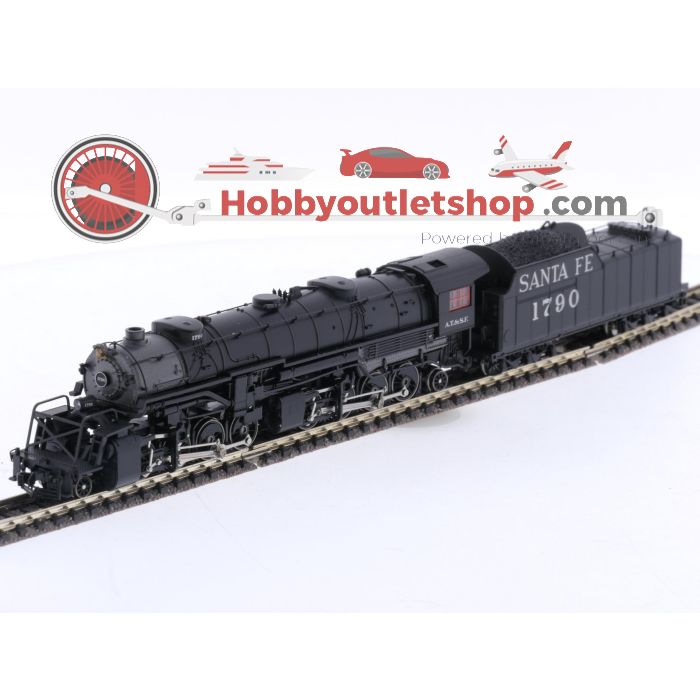Schaal N Heritage steam collection 7527 stoomlocomotief met losse tender 2-8-8-2 van de A.T&S.F. #5953