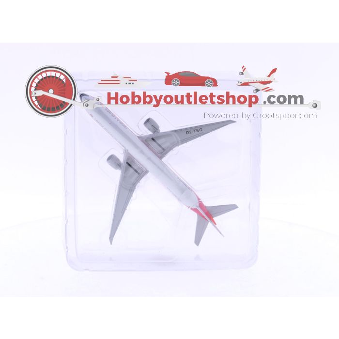 Schaal 1:500 Herpa 523172 TAAG Angola Airlines - Boeing 777-300ER Reg.Nr. D2-TEG #6225