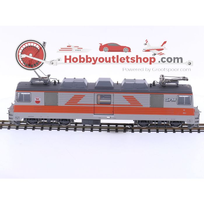 Schaal H0m Bemo 1280 601 elektrische locomotief GDe 4/4 nr. 101-102 van de GFM #P193