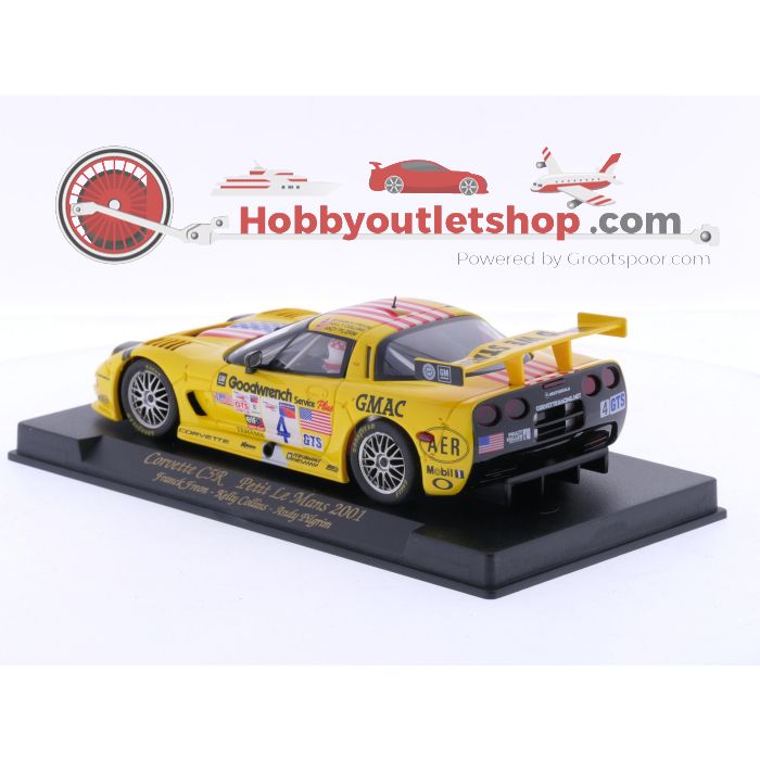 Schaal 1:32 Fly Car Model A125L Chevrolet Corvette C5r Petit Le Mans 2001 #6236