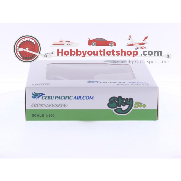Schaal 1:500 SKY 500 0760CB Cebu Pacific -  Airbus A330-300 Reg.Nr.  RP-C3341 #6246
