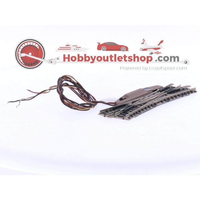 Schaal N Fleischmann 9185 Engelse wissel, rechts kruisend met wisselaandrijving #5958 - sku: 20240917014336 - Gebruikt - Zeer goede staat - Afbeelding 4