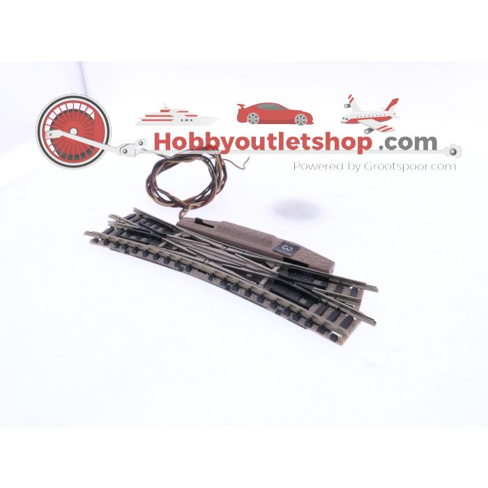 Schaal N Fleischmann 9185 Engelse wissel, rechts kruisend met wisselaandrijving #5958 - sku: 20240917014336 - Gebruikt - Zeer goede staat - Afbeelding 2