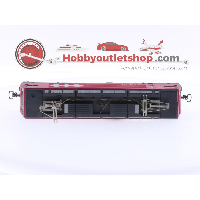 Schaal H0m Bemo 1262404 elektrische locomotief HGe 4/4 II van de SBB #P194