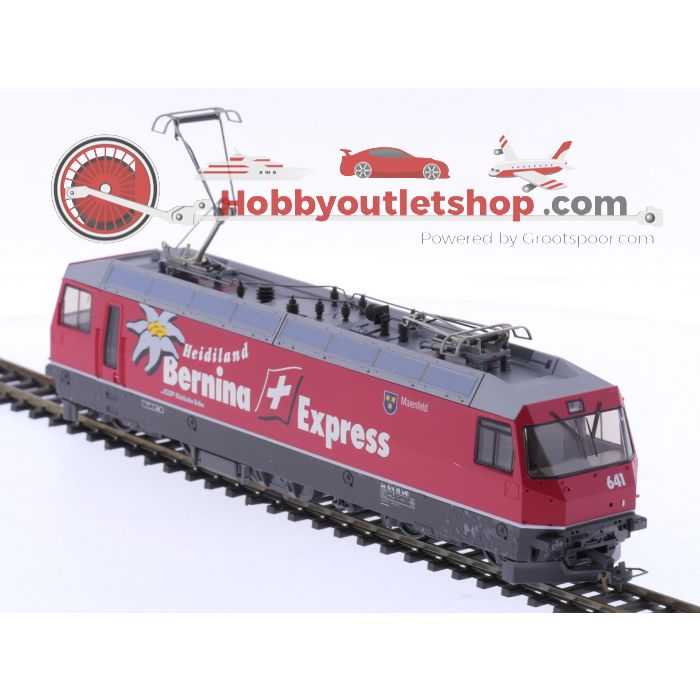 Schaal H0m Bemo 1259 111 elektrische locomotief Ge 4/4 III van de RhB #P196