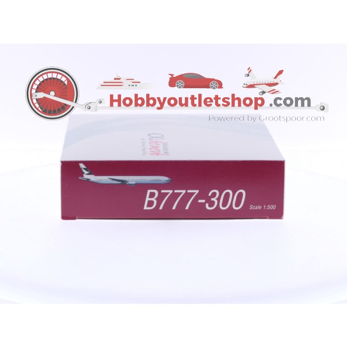 Schaal 1:500 Herpa 000012 Cathay Pacific Boeing 777-300  Reg.Nr. B-HNE #6292 - sku: 20240920014309 - Gebruikt - Zo goed als nieuw - Afbeelding 2