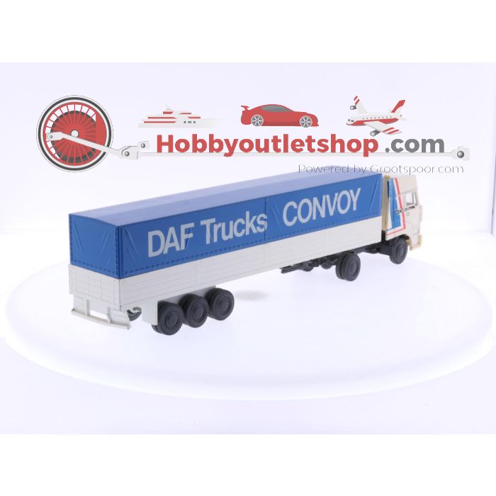Schaal 1:50 DAF 3300 Lion Car Nr. 80 FT 3300-3600 trekker met oplegger DAF Trucks CONVOY. #6300