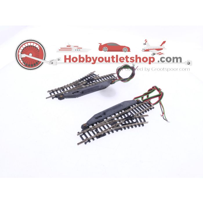 Schaal N Roco 22250 elektrische wissel set L+R 24 graden #5986 - sku: 20240926115420 - Gebraucht - Sehr guter Zustand - Bild 3