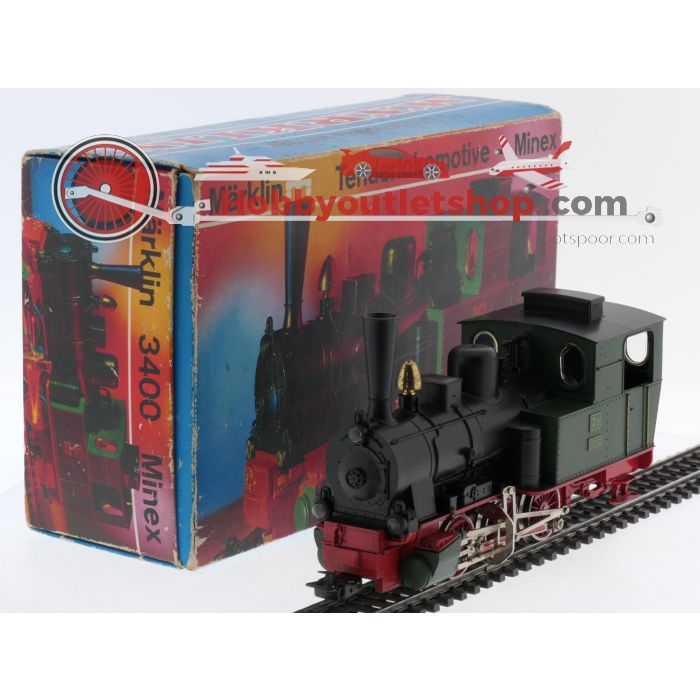 Schaal 0e Märklin Minex 3400 smalspoor-tenderlocomotief 2s van de SWEG #5988 - sku: 20241003104044 - Gebraucht - Sehr guter Zustand - Bild 2