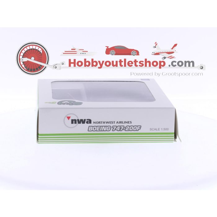Schaal 1:500 Sky 500 0557NW Northwest Cargo Boeing 747-200F Reg.Nr. N643NW #6334