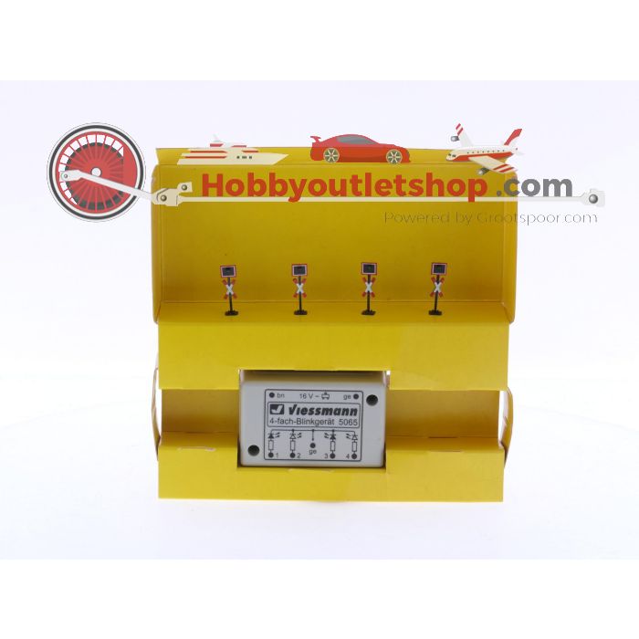 Schaal N Viessmann 5800 andreaskruizen, 4 st. inc. knipper elektronica #5993