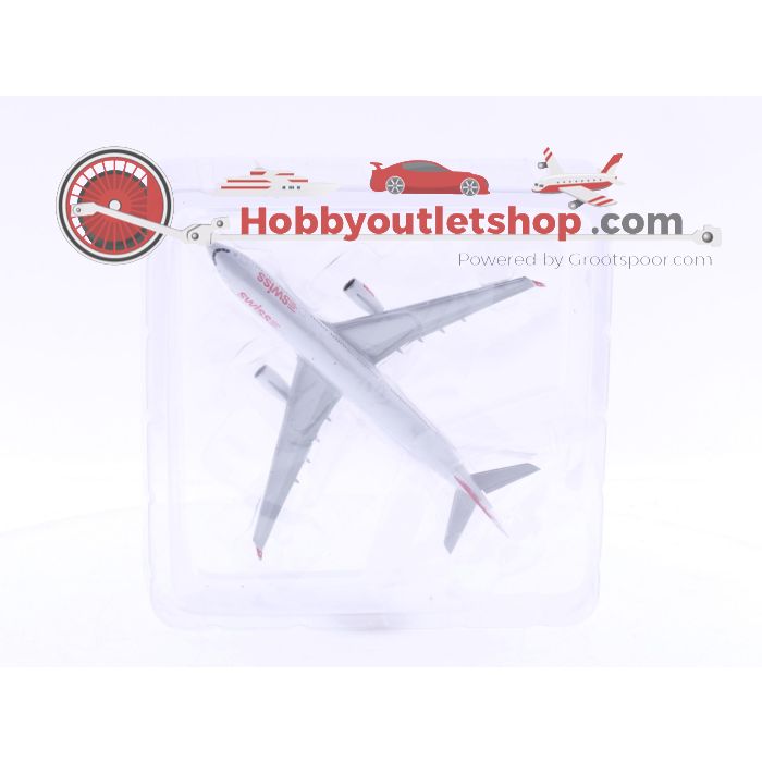 Schaal 1:500 Herpa 504775 Swiss International Air Lines Airbus A330-300 Reg.Nr. HB-JHA #6348 - sku: 20241004011850 - Gebruikt - Nieuwstaat - Afbeelding 2