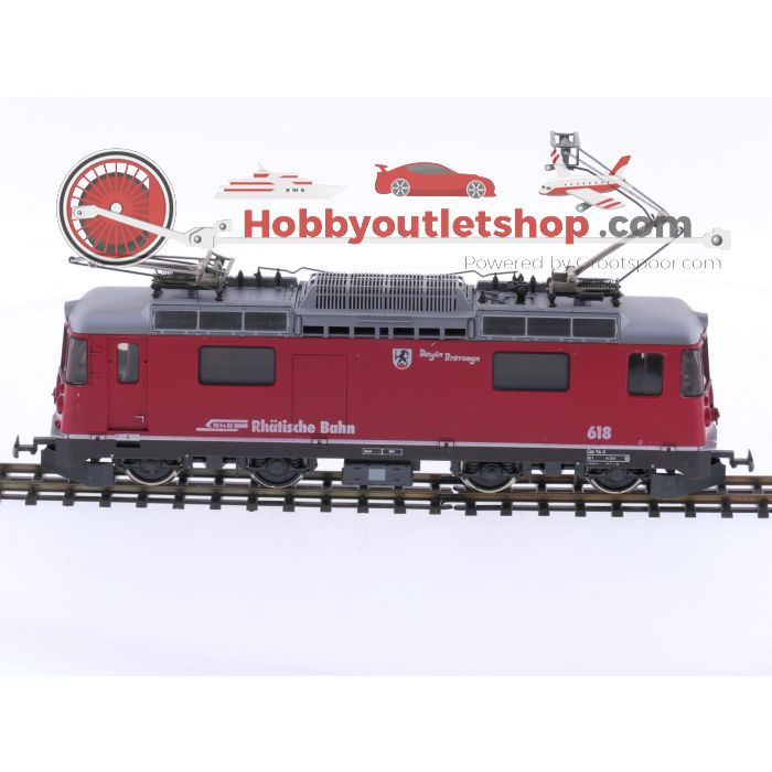 Schaal H0m Bemo 1258/118 elektrische locomotief Ge 4/4 II Nr. 611-620/ 621-633 van de RhB #P203