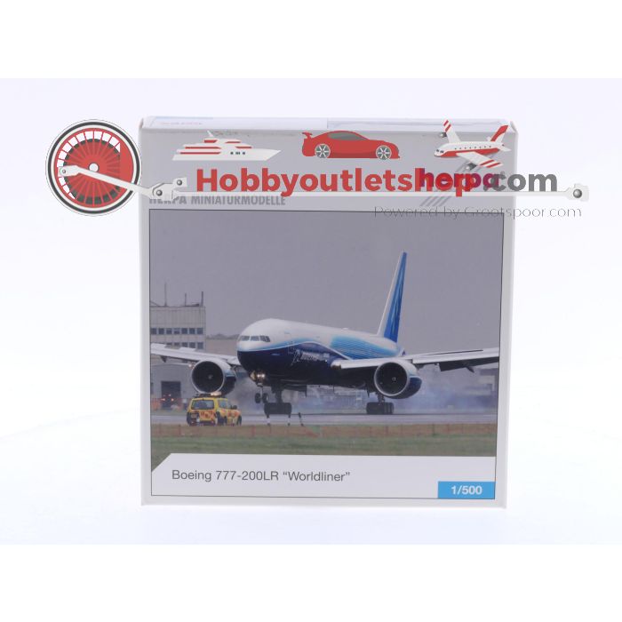 Schaal 1:500 Herpa 506755 Boeing Company Boeing 777-200LR 