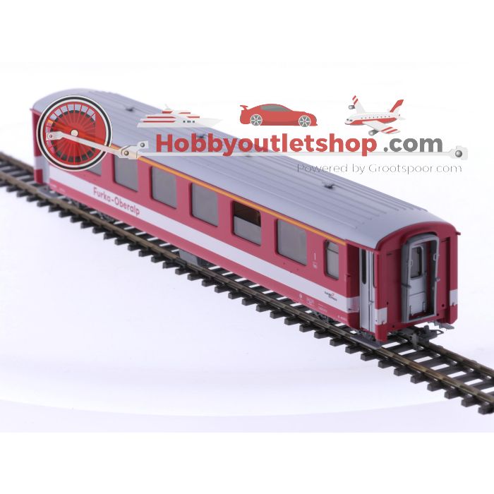 Schaal H0m Bemo 3252 215 personenrijtuig A 4065 1e kl. van de FO #P207