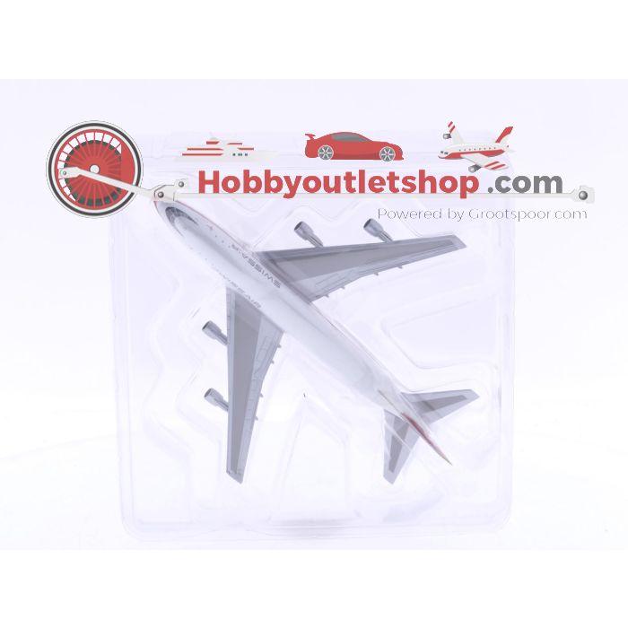 Schaal 1:500 Herpa 513272 Swissair Boeing 747-200 Reg.Nr. HB-IGA #6388 - sku: 20241010115135 - Gebruikt - Nieuwstaat - Afbeelding 2