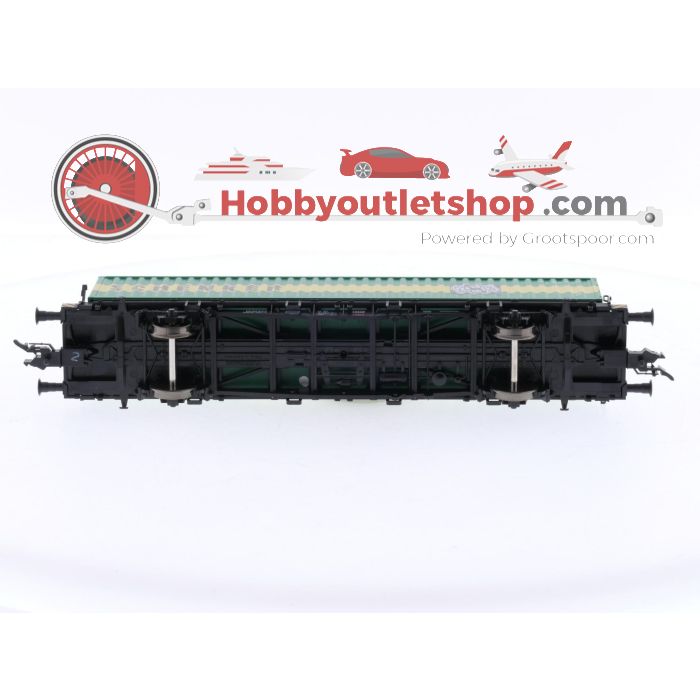 Schaal H0 Fleischmann 524001 containerwagen met container als lading set 3 st. #5748