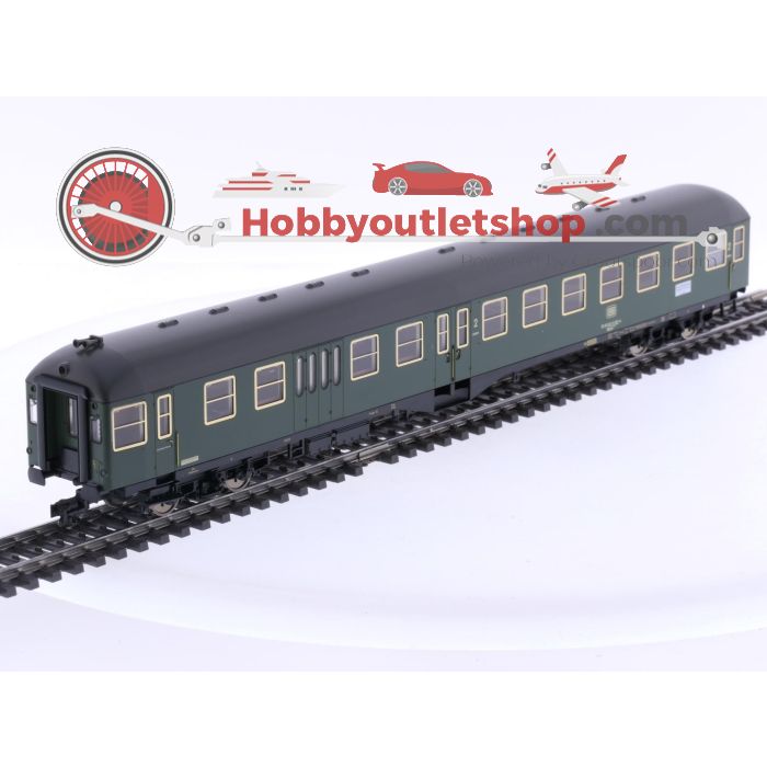 Schaal H0 Fleischmann 430005 & 566484 elektrische locomotief BR 169 met rijtuigenset van de DB #5750