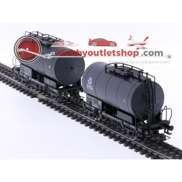 Schaal H0 Roco 4337A, 46137, 46143 & 67852 ketelwagen set 