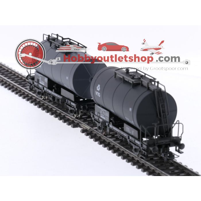 Schaal H0 Roco 4337A, 46137, 46143 & 67852 ketelwagen set 