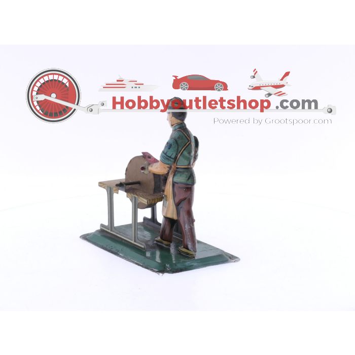 Arnold Vintage Tin Litho Steam Toy Accesory grinding machine #4418