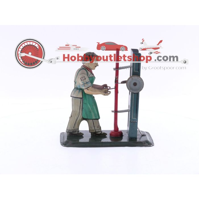 Arnold Vintage Tin Litho Steam Toy Accesory stamping machine #4417