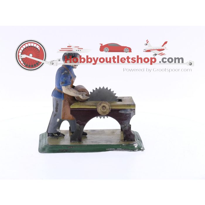 Arnold Vintage Tin Litho Steam Toy Accesory Sawing machine #4419