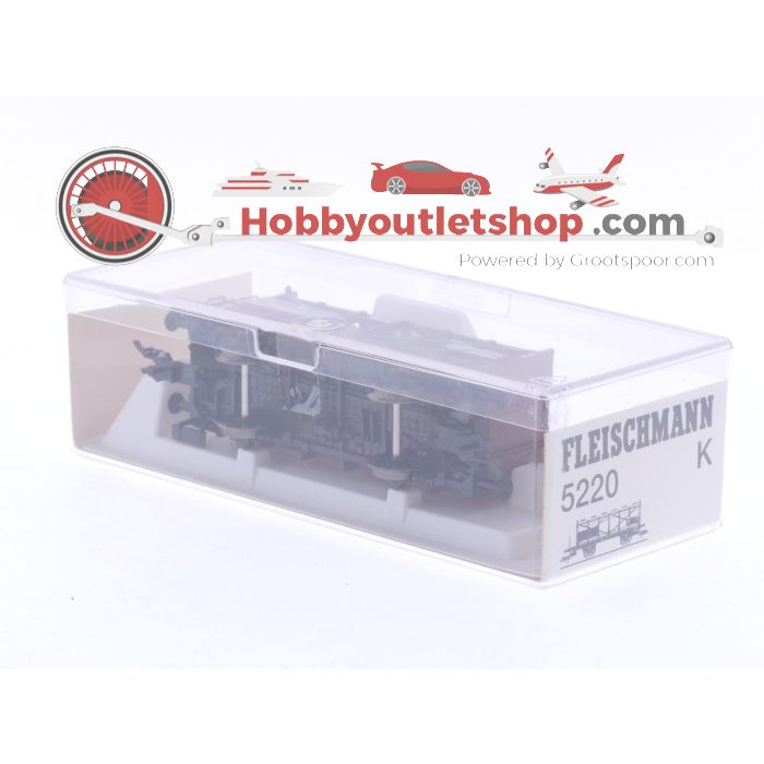 Schaal H0 Fleischmann 5220K zuurflessenwagen 'VTG' van de DB #5768