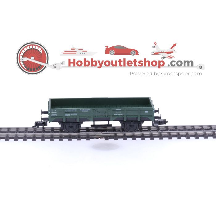Schaal H0 Fleischmann 5010 & 5014 goederenwagens set van de DB #5777
