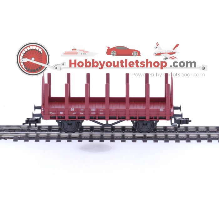 Schaal H0 Fleischmann 5010 & 5014 goederenwagens set van de DB #5777