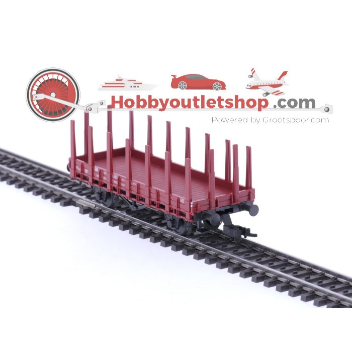 Schaal H0 Fleischmann 5010 & 5014 goederenwagens set van de DB #5777