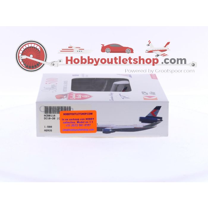 Schaal 1:500 Aero Classics 500 AC5011A Canadian DC-10-30 Reg.Nr. C-FCRD #6414