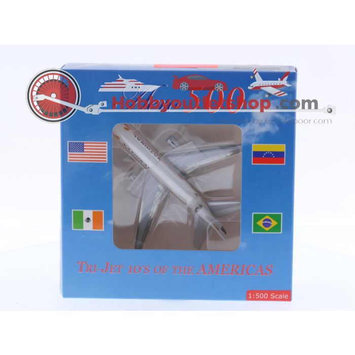 Schaal 1:500 Aero Classics 500 - AC5025A National Airlines DC-10-30 Reg.Nr. N82NA #6434