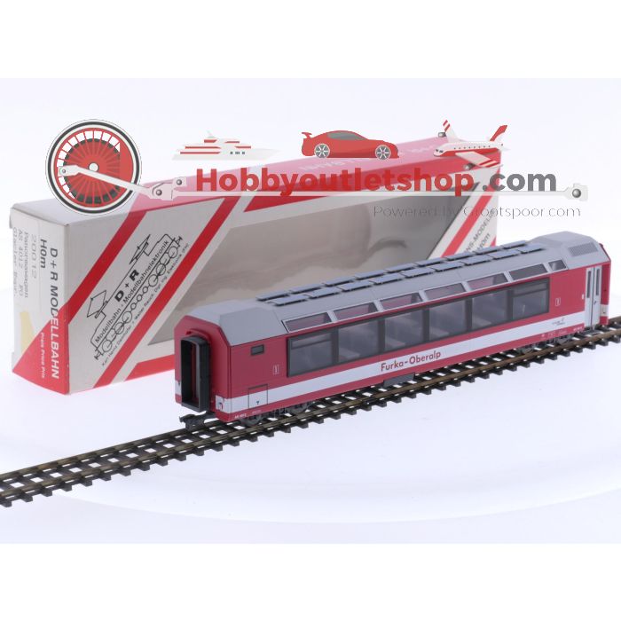 Schaal H0m D+R Modellbahn 20012 panoramarijtuig AS 4012 1e kl. van de FO #P208