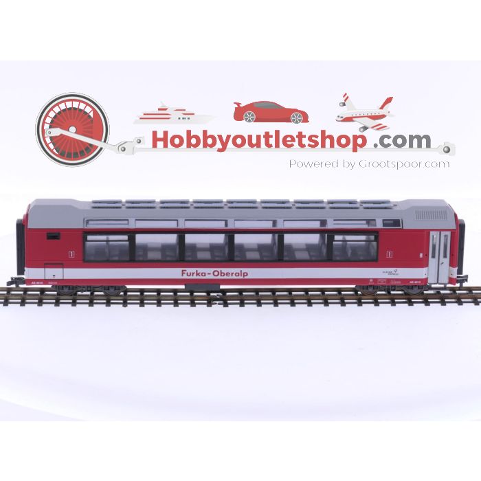 Schaal H0m D+R Modellbahn 20012 panoramarijtuig AS 4012 1e kl. van de FO #P208